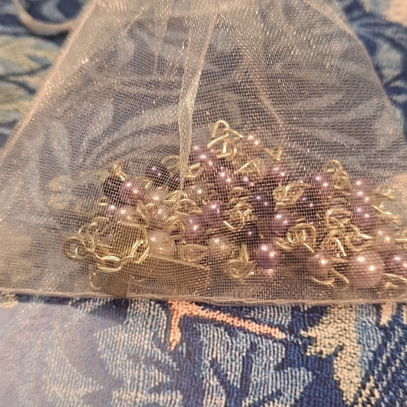 Lilac Tones Handmade Rosary - Picture 4 of 5